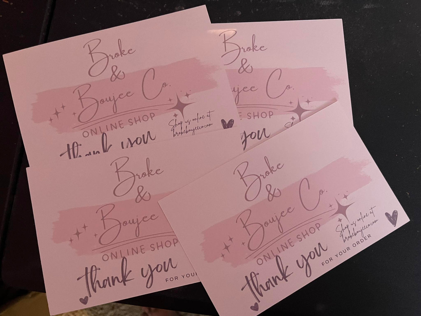 Custom Thank you Cards