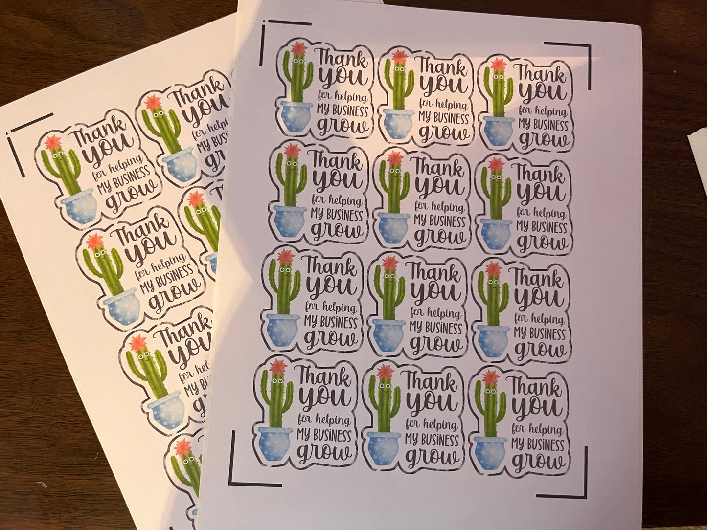 Packaging Stickers