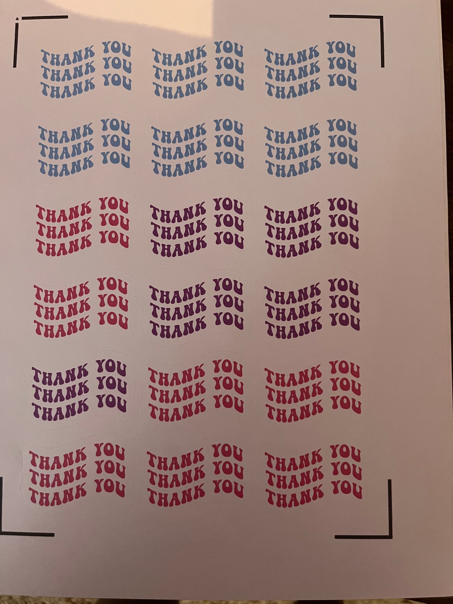 Packaging Stickers