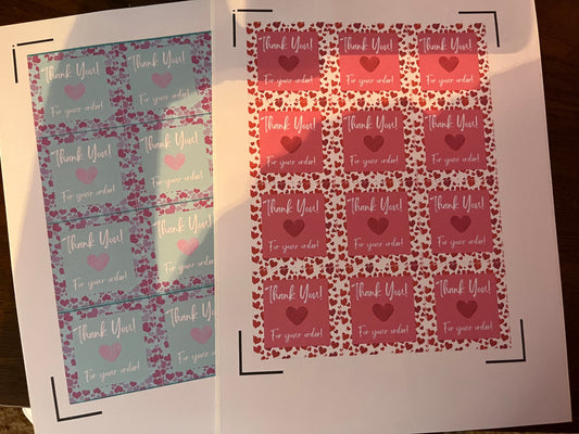 Packaging Stickers