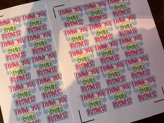 Packaging Stickers