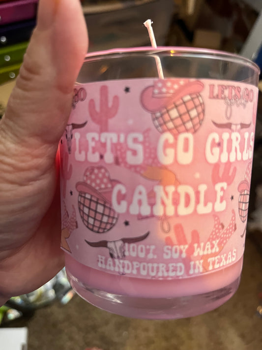 Lets Go Girls Candle