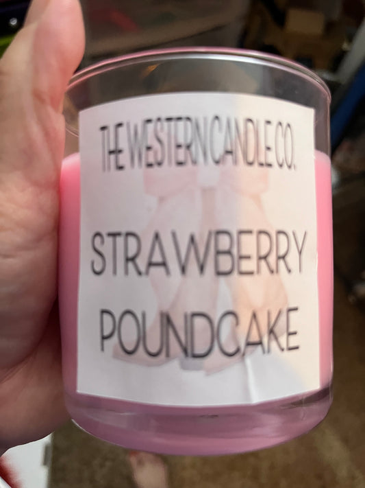 Strawberry Poundcake Candle