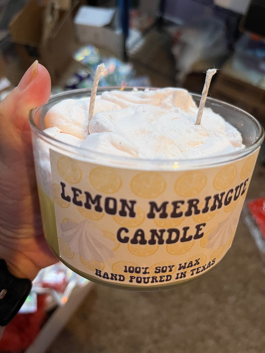 Lemon Merangue Candle
