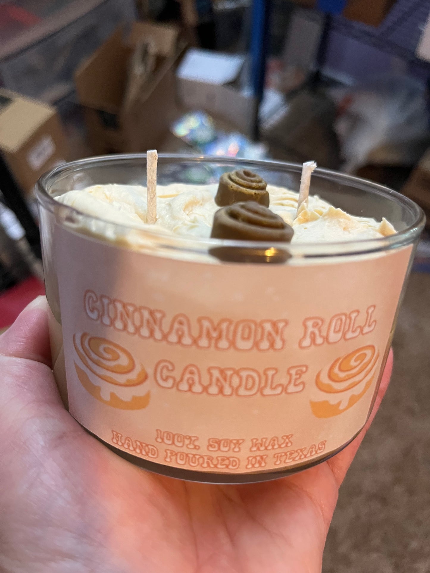 Cinnamon Roll Candle