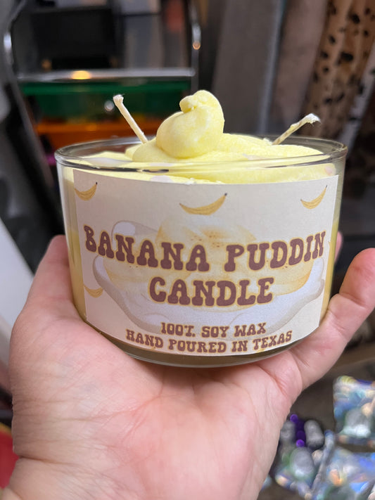 Banana Pudding Candle