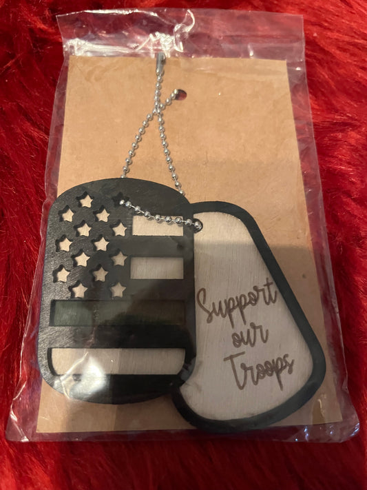Support Our Troops Ornament
